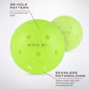 Selkirk Pro S1 Indoor Pickleball Balls - Lime Green - thumbnail image 4
