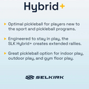 Selkirk Hybrid + Pickleball Balls - Yellow - thumbnail image 6
