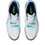 Asics Mens GEL-Resolution 9 Tennis Shoes - White/Digital Aqua - thumbnail image 2