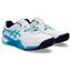 Asics Mens GEL-Resolution 9 Tennis Shoes - White/Digital Aqua - thumbnail image 3