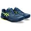 Asics Mens GEL-Resolution 9 Tennis Shoes -  Mako Blue/Yellow - thumbnail image 2