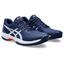 Asics Mens GEL-Game 9 Clay/OC Tennis Shoes - Blue Expanse/White/red - thumbnail image 3