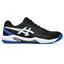 Asics Mens GEL-Dedicate 8 Tennis Shoes - Black/Tuna Blue - thumbnail image 1