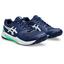 Asics Mens GEL-Dedicate 8 Tennis Shoes - Blue Expanse/White/green - thumbnail image 2