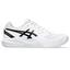 Asics Mens Gel-Dedicate 8 Padel Shoes - White/Black - thumbnail image 1