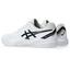 Asics Mens Gel-Dedicate 8 Padel Shoes - White/Black - thumbnail image 3