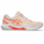Asics Womens GEL-Dedicate 8 Clay Tennis Shoes - Pearl Pink/Sun Coral - thumbnail image 1