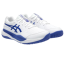 Asics Kids Gel-Resolution X Tennis Shoes - White/ Dark Cobalt - thumbnail image 3