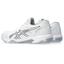 Asics Womens GEL-Rocket 11 Indoor Court Shoes - White/Pure Silver - thumbnail image 3