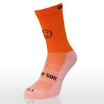 Wacky Sox Fluoro Sports Socks (1 Pair) - Fluoro Orange