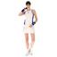 Lotto Womens Tech D1 Dress - White/Blue - thumbnail image 1