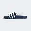 Adidas Mens Adilette Sliders - Navy Blue - thumbnail image 6