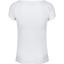 Babolat Girls Play Cap Sleeve Top - White - thumbnail image 2