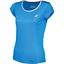 Babolat Girls Core Flag Club Tee - Diva Blue - thumbnail image 2