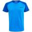 Babolat Mens Play Crew Neck Tee - Blue Aster - thumbnail image 1