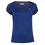 Babolat Womens Play Cap Sleeve Top - Estate Blue - thumbnail image 1