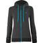 Babolat Girls Exercise Hood Jacket - Heather Black - thumbnail image 1