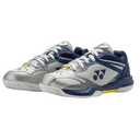 Yonex Power Cushion 65 VA Junior Badminton Shoes - Silver/Navy - thumbnail image 6