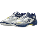 Yonex Unisex Power Cushion 65X4 VA Badminton Shoes - Silver/Navy - thumbnail image 6