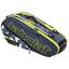 Babolat Pure Aero 6 Racket Bag - Grey/Lime - thumbnail image 1