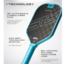 Selkirk SLK Halo Control Max Pickleball Paddle - Grey - thumbnail image 3