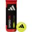Adidas Speed RX Padel Balls (3 Ball Can) - thumbnail image 1