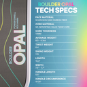 Six Zero Boulder Opal Hybrid Pickleball Paddle - thumbnail image 7