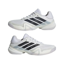 Adidas Mens Barricade 14 Tennis Shoes - Cloud White/Core Black - thumbnail image 5