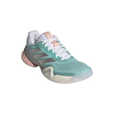 Adidas Womens Barricade 14 Tennis Shoes - Flash Aqua/SIlver Metallic/Blush Pink - thumbnail image 5