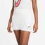 Nike Womens Side Slit Victory Tennis Skirt - White - thumbnail image 2