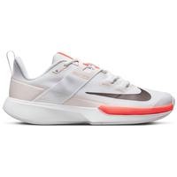 Nike Womens Vapor Lite Tennis Shoes - White/Bright Crimson