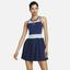 Nike Womens Dri-FIT Slam Tennis Dress - Midnight Navy/Glacier Blue - thumbnail image 1