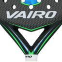 Vairo Genetic Power Padel Racket- Black/Blue - thumbnail image 3