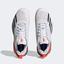 Adidas Mens Adizero Cybersonic Tennis Shoes - Cloud White/Solar Red - thumbnail image 2