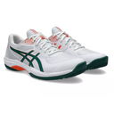 Asics Mens Game FF Padel Shoes - White/Jewel Green - thumbnail image 5