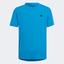 Adidas Boys Club Tee - Pulse Blue - thumbnail image 1