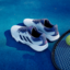 Adidas Mens Solematch Control 2 Tennis Shoes - Halo Blue/Cloud White - thumbnail image 4