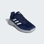 Adidas Mens GameCourt 2.0 Tennis Shoes - Dark Blue/Cloud White - thumbnail image 4