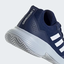 Adidas Mens GameCourt 2.0 Tennis Shoes - Dark Blue/Cloud White - thumbnail image 5
