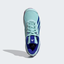 Adidas Kids Courtflash Tennis Shoes - Flash Aqua/Lucid Blue - thumbnail image 2