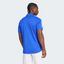 Adidas Mens Club 3 Stripes Polo Shirt - Lucid Blue - thumbnail image 3