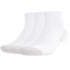 Adidas Climacool Quarter Socks (3 Pairs) - White - thumbnail image 1