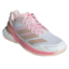 Adidas Womens Defiant Speed 2 Tennis Shoes - White/Pink - thumbnail image 3
