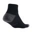 Nike Elite Cushion Quarter Running Socks (1 Pair) - Black - thumbnail image 2