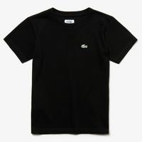 Lacoste Boys Colourblock Tennis Tee - Black