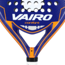Vairo Turbo Confort Padel Racket- Blue/Orange - thumbnail image 4