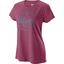 Wilson Womens Lineage Tech Tee - Plum/Flint - thumbnail image 1