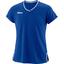 Wilson Girls Team II V-Neck Top - Blue - thumbnail image 1