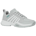 K-Swiss Womens Court Express 2 Tennis Shoes - Glacier Grey/White/Baltic - thumbnail image 6