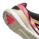 Adidas Mens Crazyquick Boost Padel Shoes - Core Black/Gold Metallic/Solar Turbo - thumbnail image 6